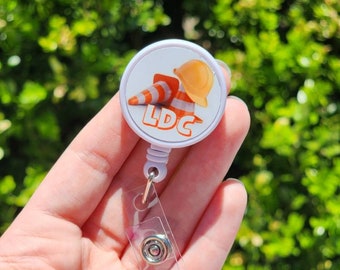 LDC - Lapel Card Holder - Badge Reel and holder