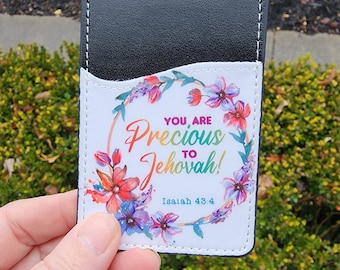 Contact Card Holder - You are Precious - Isaiah 43:4