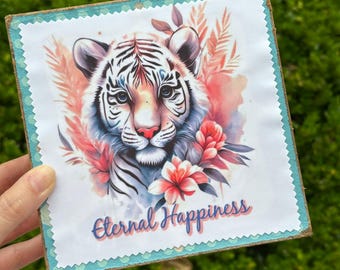 Microfiber Lens Cloth - 2026 Eternal Happiness Convention - English or Spanish - Tiger