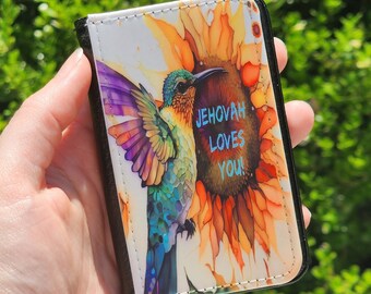 Contact Card Case - Jehovah LovesYou - English or Spanish