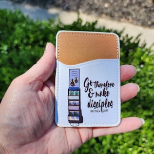 JW Adhesive Contact Card Holder - Cart Witnessing - English or Spanish