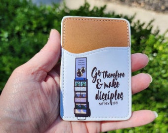 JW Adhesive Contact Card Holder - Cart Witnessing - English or Spanish