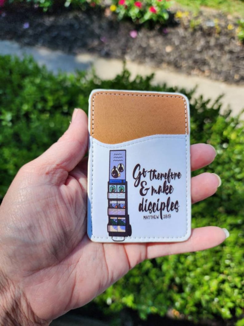 Contact Card Holder Cart Witnessing English or Spanish Etsy