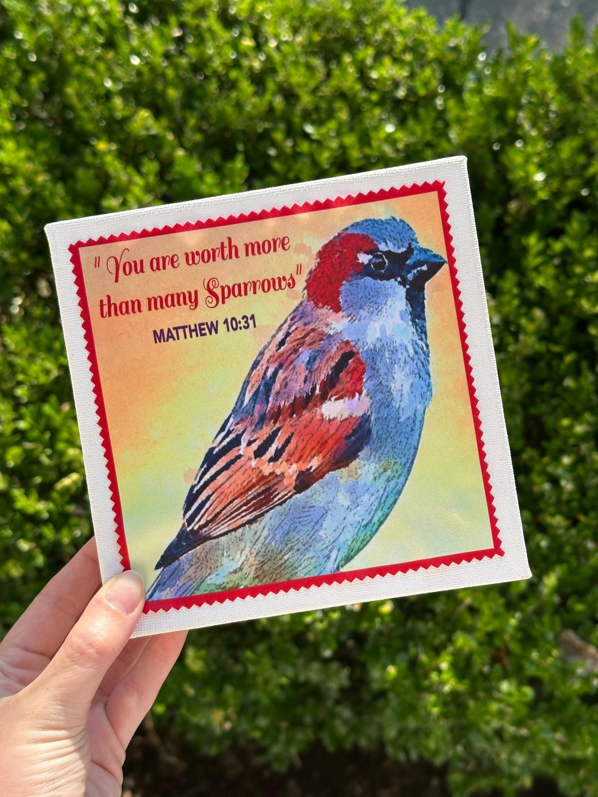 JW Microfiber Lenscloth - You Are Worth More Than Many Sparrows ...