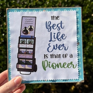 Microfiber Lens Cloth  - Pioneer Best Life Ever - English or Spanish