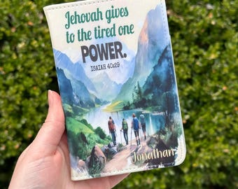 Small Tract Holder - Tired one Power - Personalized - Hikers