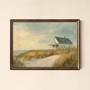 Vintage Cottage Print, Nature Wall Art, Gallery Wall Art, Digital Art Print, Collected Prints - CPL582