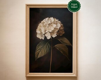Pink Green Abstract Floral Print: Modern Maximalist Boho Wall Art