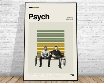 Psych Movie Poster - Etsy