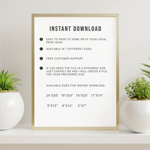 Neutral Wall Art Set of 3 Prints, Botanical Print Set, Botanical Line Art Prints, Beige Home Decor, Moody Floral Art Digital Download image 9
