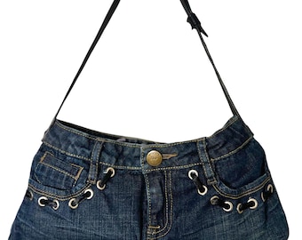 One-of-a-Kind Up-cycled Denim Purse