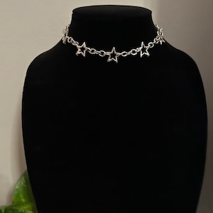 Star Necklace Chain Choker