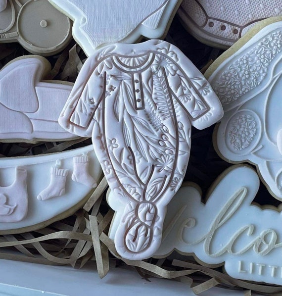 Set of 11 Mini Flower Acrylic Fondant Embosser Stamps Etsy Australia