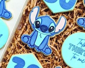 Stitch Cookie Cutter and Fondant Embosser Stamp