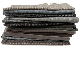20 Designer Upholstery Fabric Remnant | Quilting Sewing Squares Craft Textile