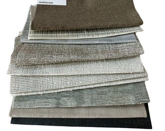 10 Designer Wallcovering Remnants Neutral | Quilting Squares Craft
