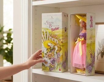 1995 Avon Spring Blossom Collectible Doll by Barbie New in Box