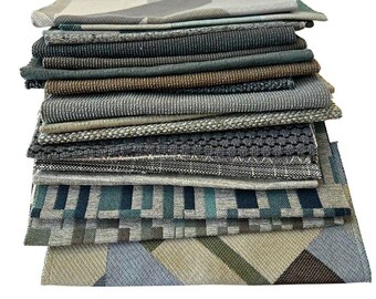 20 Designer Grey Neutral Upholstery Fabric Swatches | Quilting Crafts Sewing