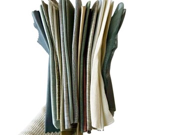 20 Assorted Designer Neutral Upholstery Fabric Swatches | Quilting Crafts Sewing