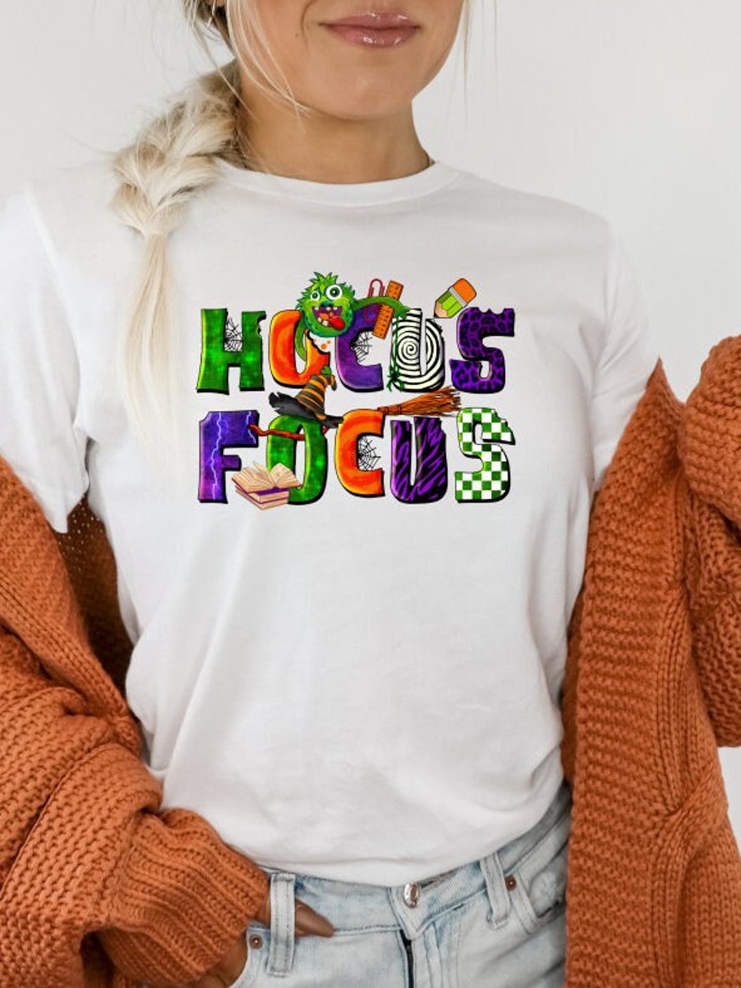 Colorful Hocus Pocus Transfer Hocus Pocus Halloween Transfer Etsy