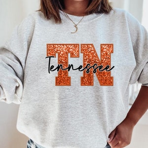 TN faux glitter and faux embroidery vinyl transfer, HTV, Football HTV Ready to press vinyl transfer, shirt not included