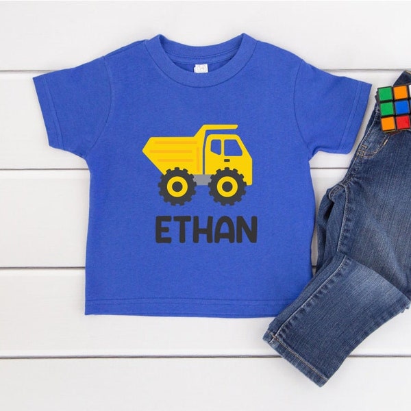 Yellow dump truck transfer, Yellow dump truck, HTV, DIY iron on, HTV, Transfer only, shirt not provided