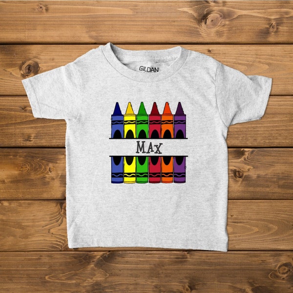 Crayon Iron on Transfer Etsy