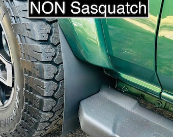 Bro-Flaps:  NON-Sasquatch - All models, Badlands, Black Diamond, Base, Big Bend, and Outer Banks models Mudflaps / Splash Guards for Bronco