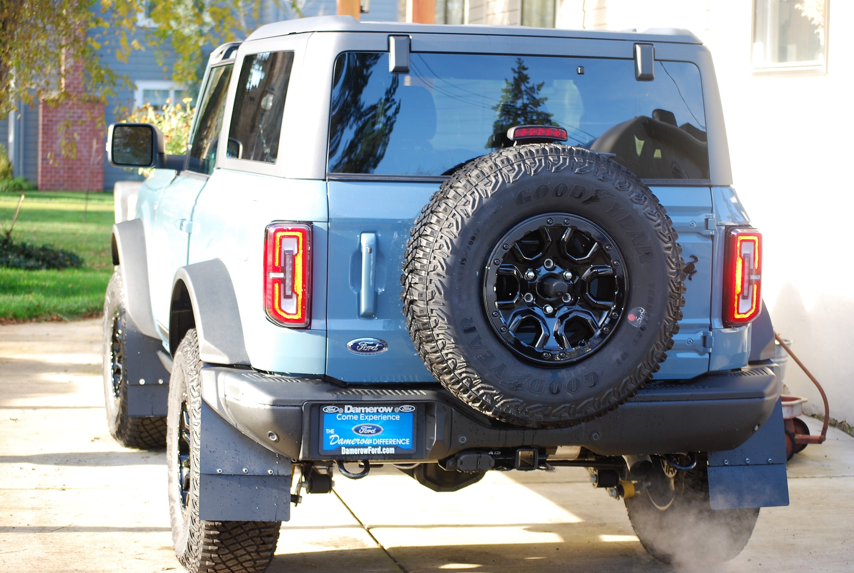 Bro-flaps: Sasquatch Mudflaps / Splash Guards With Optional Removeable  Extender Flaps for Bronco 