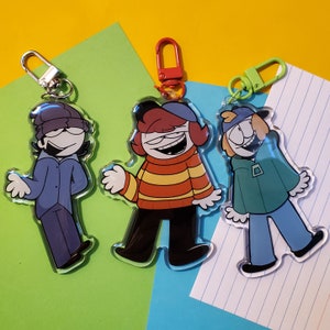 Hatzgangang combo 3.5 Inch Acrylic Keychains