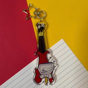 Spamton and Tenna keychain! 3.5 inches