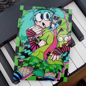 Scene Hatsune Miku! 5x7 poster
