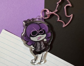 Scene Uzi Murder Drones Keychain 2.5 inches