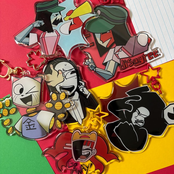 ENA dream BBQ Character Keychains!!