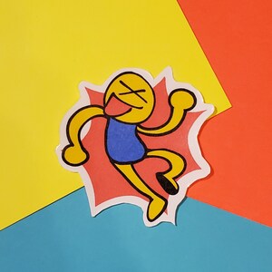 SILLY EXPLOSION Early 2010's Roblox Noob Inspired Sticker - Etsy