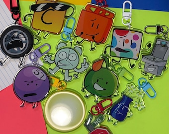 It's Time For The Object Show Acrylic Keychains! Double sided