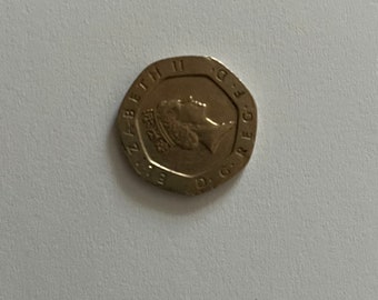 1982年 20ペンス硬貨 イギリス - 希少で歴史的なイギリス通貨