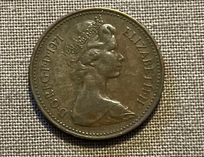 1975 elizabeth 1 cents - Etsy 日本