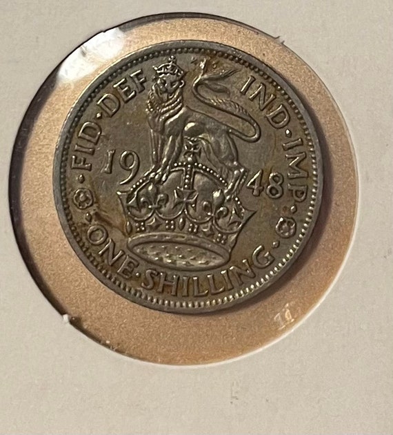 1シリング 1948年 ジョージ6世 イギリス 収集品 - Etsy 日本