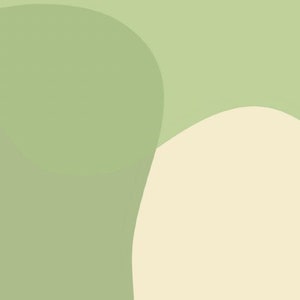 Könnte beinhalten: Abstrakter Hintergrund mit einem grünen und beigen Farbschema. Der Hintergrund zeigt eine geschwungene Linie in Braun.