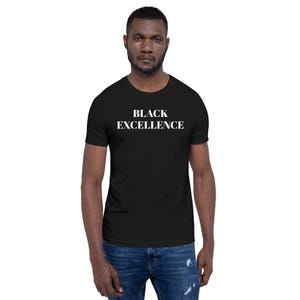 Black Excellence Unisex Cotton T-Shirt