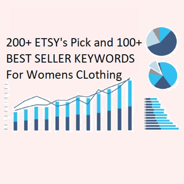 1000+ SEO tags and 200 ETSY PICK and Bestsellers for Women's Clothing