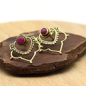 Ear fleas golden pink stone