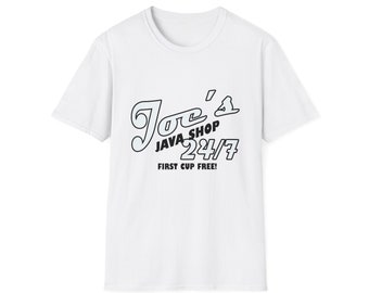 Joe's Java Shop Coffee T-Shirt
