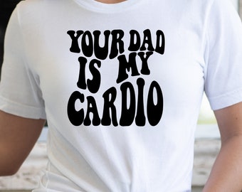 Tu papá es mi diseño de sublimación cardiovascular Descargar PNG SVG Cut File