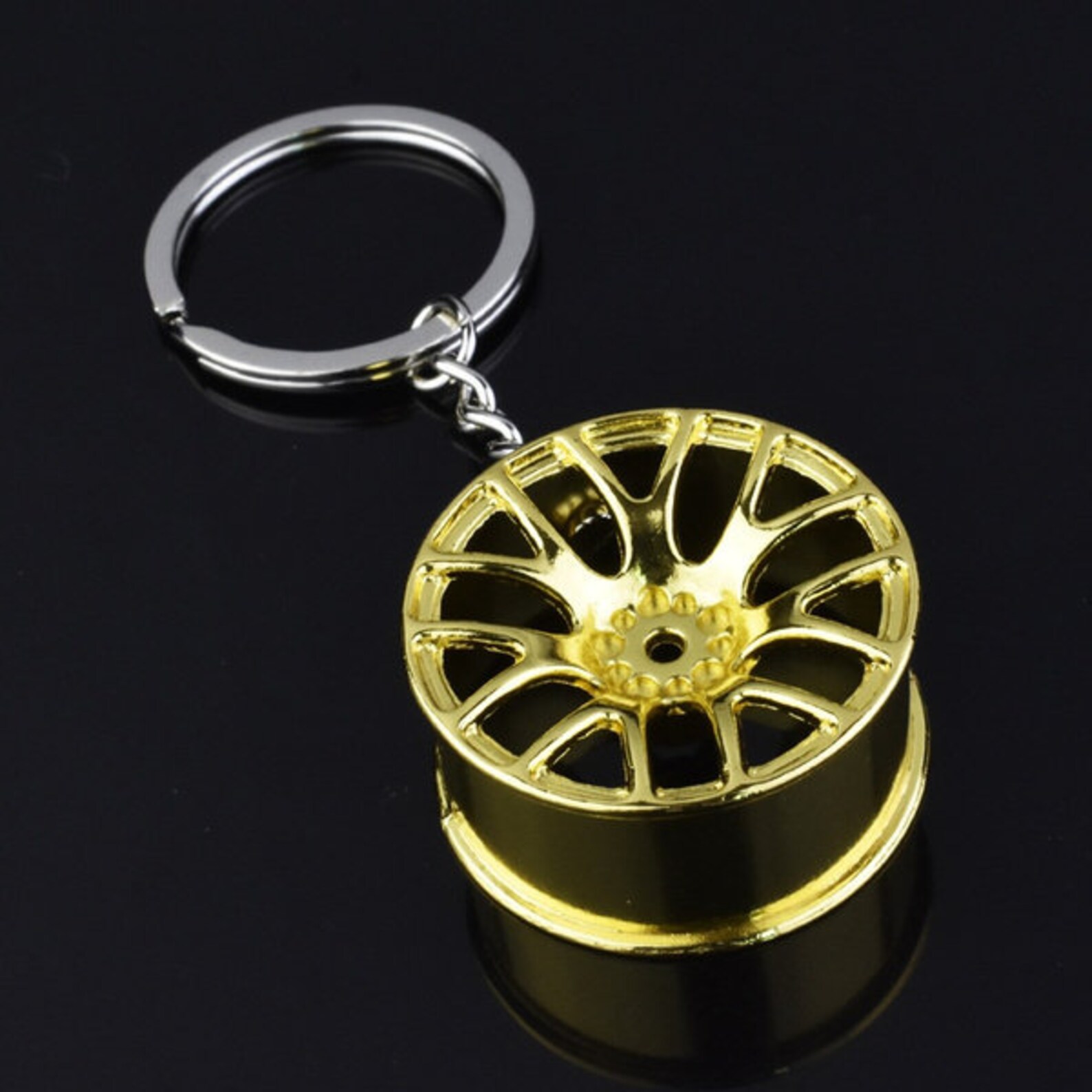 Car Wheel Keychain Etsy