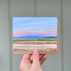 Mount Adams - Blank Greeting Card