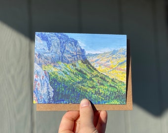 Telluride - Blank Greeting Card