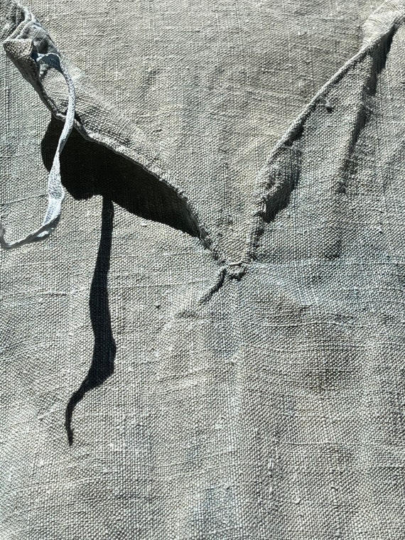 French chore biaude indigo  linen 19 thc - image 3