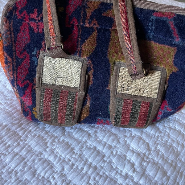 Vintage Kilim bag laptop or overnight